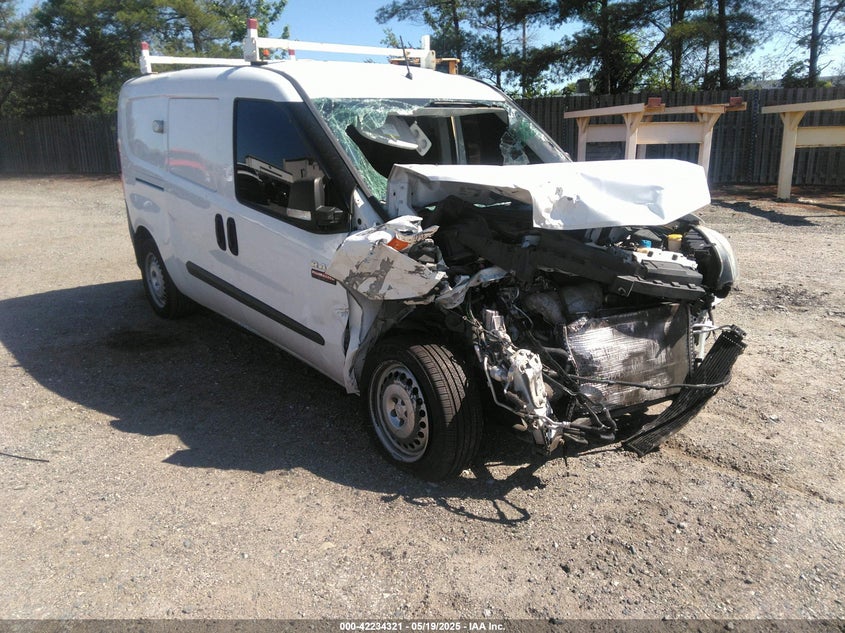 2017 Ram Promaster city VIN ZFBERFAB7H6E49236 IAAI salvage auction — FRONT END, Salvage (Virginia), sold $200 on 2026-08-03 (photo 1)
