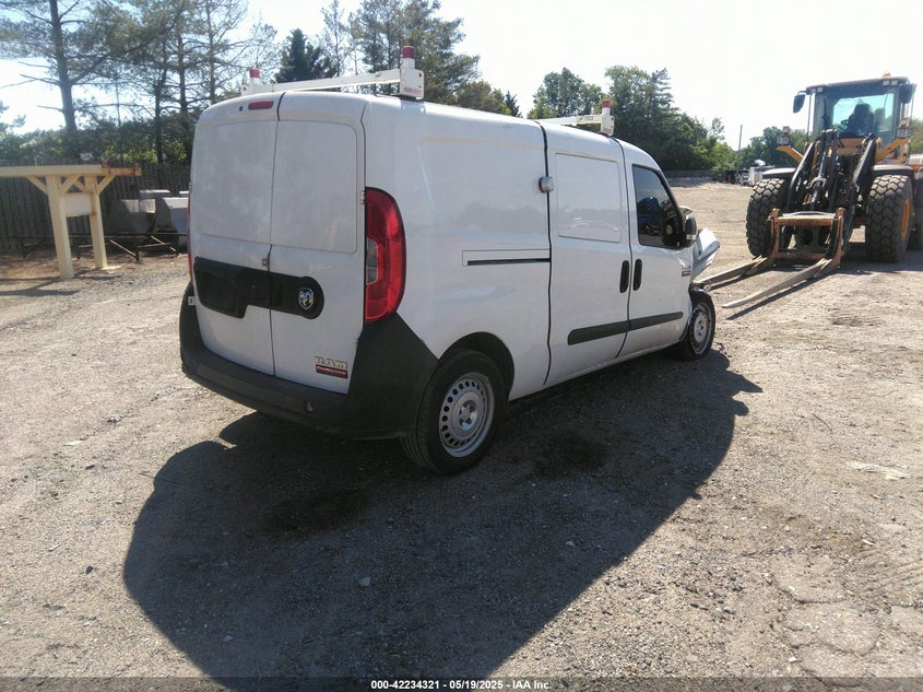2017 Ram Promaster city VIN ZFBERFAB7H6E49236 IAAI salvage auction — FRONT END, Salvage (Virginia), sold $200 on 2026-08-03 (photo 4)