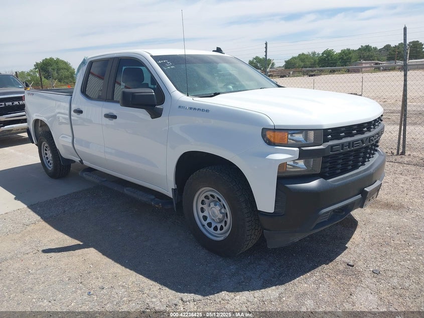 2021 Chevrolet Silverado 1500 VIN 1GCRYAEF7MZ347703 — IAAI salvage auction photo
