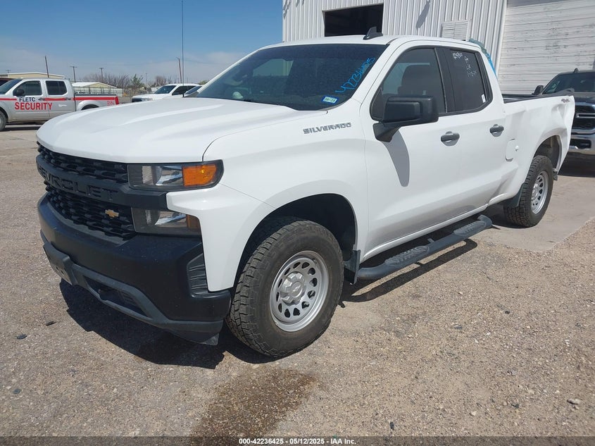 2021 Chevrolet Silverado 1500 VIN 1GCRYAEF7MZ347703 IAAI salvage auction — REAR END, Salvage Title, sold $8,975 on 2026-08-20 (photo 2)