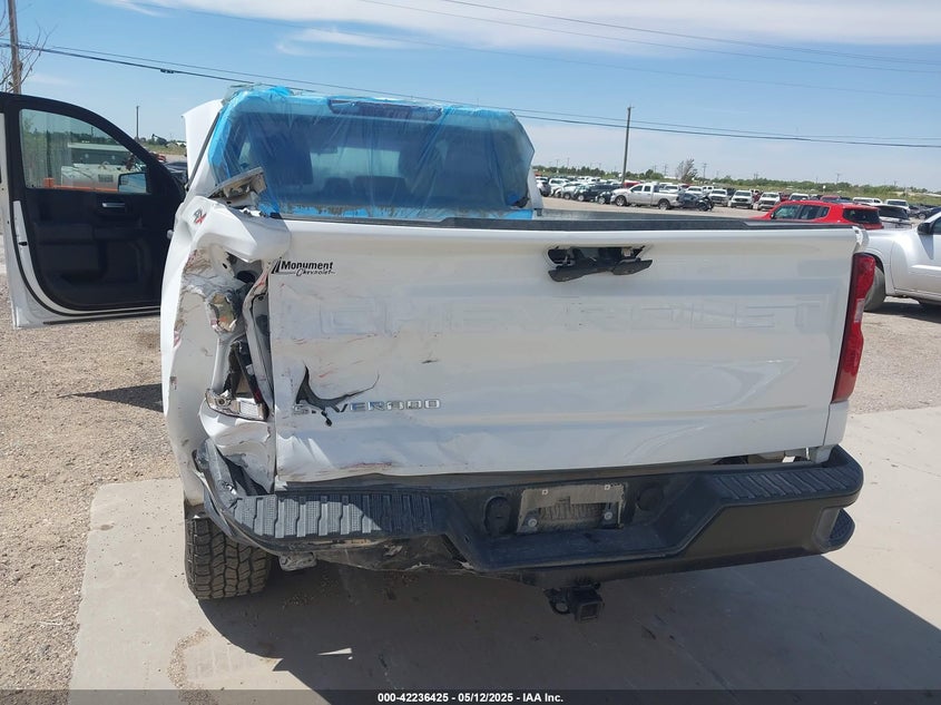 2021 Chevrolet Silverado 1500 VIN 1GCRYAEF7MZ347703 IAAI salvage auction — REAR END, Salvage Title, sold $8,975 on 2026-08-20 (photo 6)