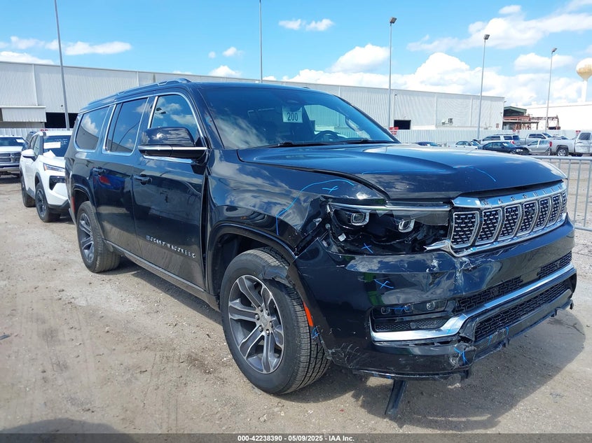 2024 Jeep Grand wagoneer VIN 1C4SJSEP6RS112360 COPART salvage auction — Right Front, Clear (Texas), sold $40,700 on 2025-06-05 (photo 1)