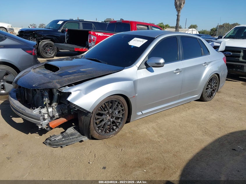 2014 Subaru Impreza VIN JF1GV8J65EL007913 COPART salvage auction — Front End, Salvage (California), sold $3,325 on 2025-06-09 (photo 2)