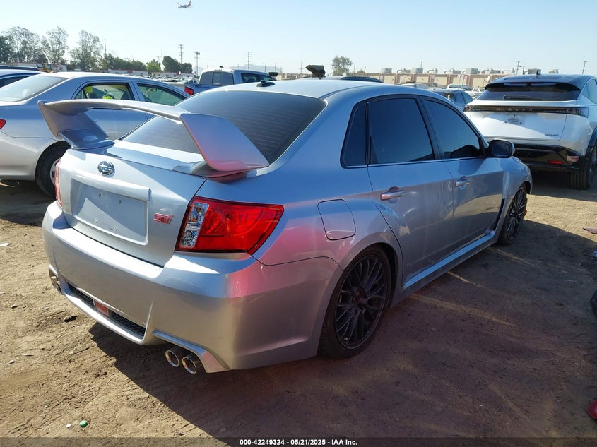 2014 Subaru Impreza wrx VIN JF1GV8J65EL007913 COPART salvage auction — Front End, Salvage (California), sold $3,325 on 2025-06-09 (photo 4)