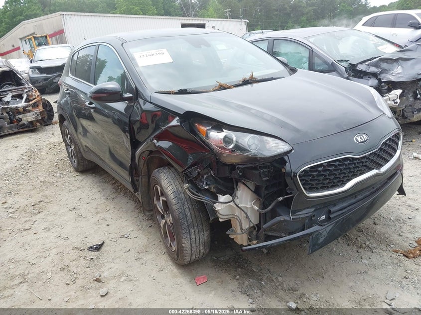 2021 Kia Sportage VIN KNDPM3AC5M7930664 IAAI salvage auction — RIGHT FRONT, Salvage (Georgia), sold $3,950 on 2026-07-14 (photo 1)