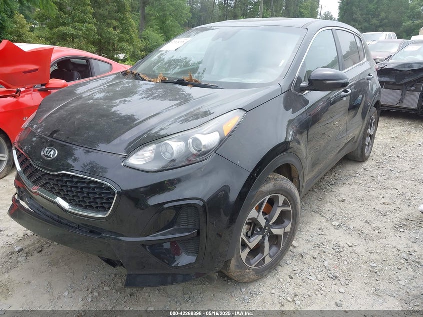 2021 Kia Sportage VIN KNDPM3AC5M7930664 IAAI salvage auction — RIGHT FRONT, Salvage (Georgia), sold $3,950 on 2026-07-14 (photo 2)