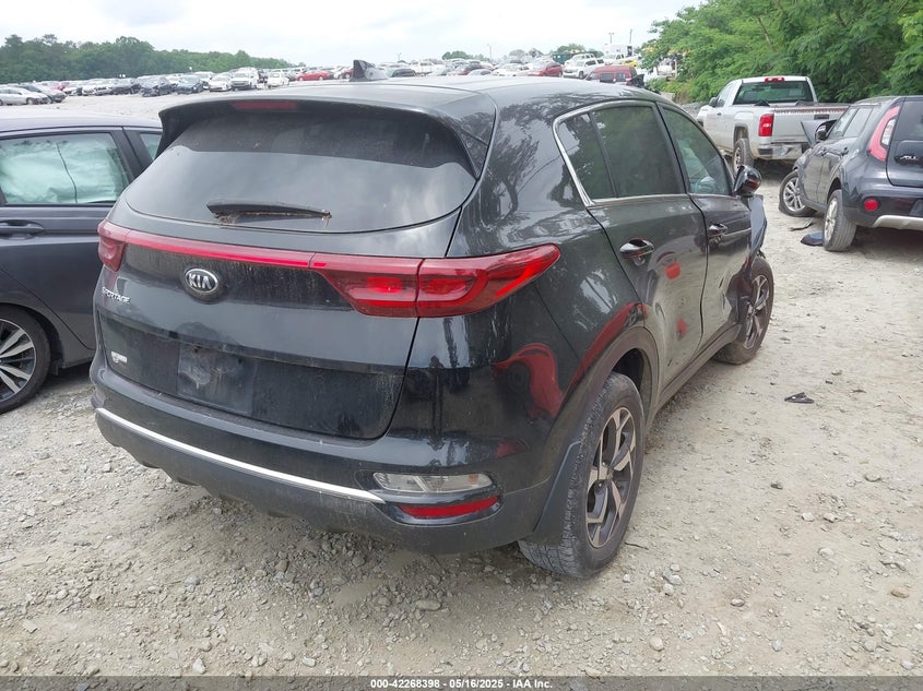 2021 Kia Sportage VIN KNDPM3AC5M7930664 IAAI salvage auction — RIGHT FRONT, Salvage (Georgia), sold $3,950 on 2026-07-14 (photo 4)