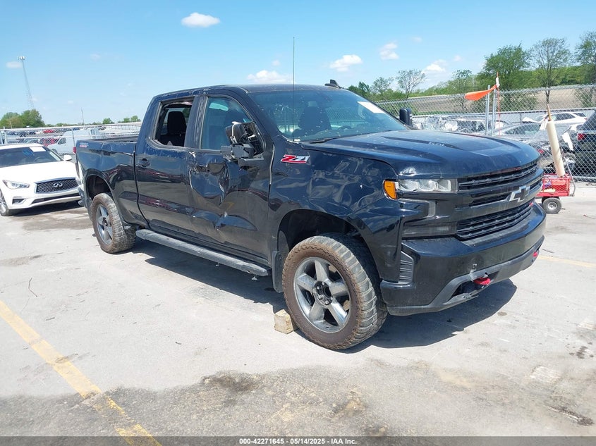 2022 Chevrolet Silverado VIN 3GCPYFEL4NG101803 IAAI salvage auction — Front End, Salvage (Iowa), sold $7,200 on 2025-06-10 (photo 1)