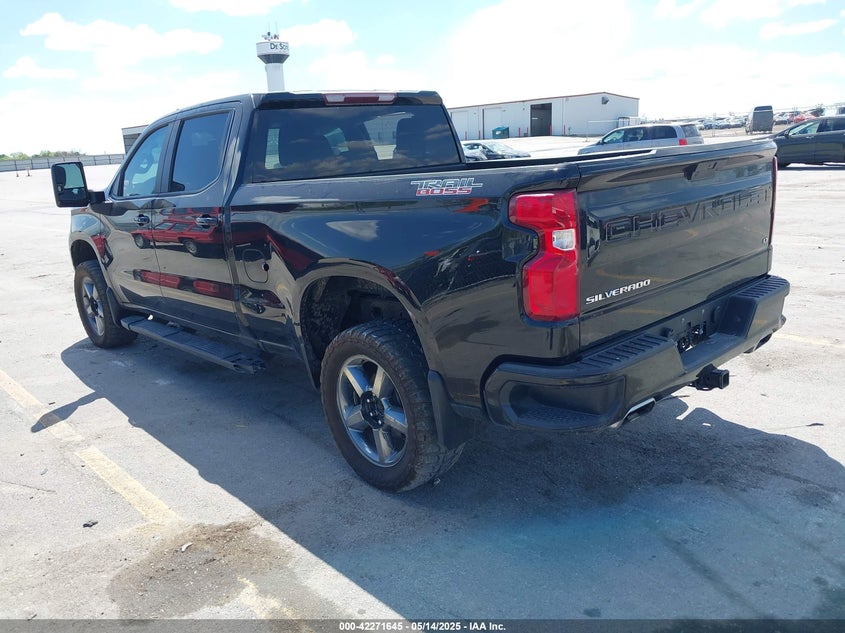 2022 Chevrolet Silverado VIN 3GCPYFEL4NG101803 IAAI salvage auction — Front End, Salvage (Iowa), sold $7,200 on 2025-06-10 (photo 3)
