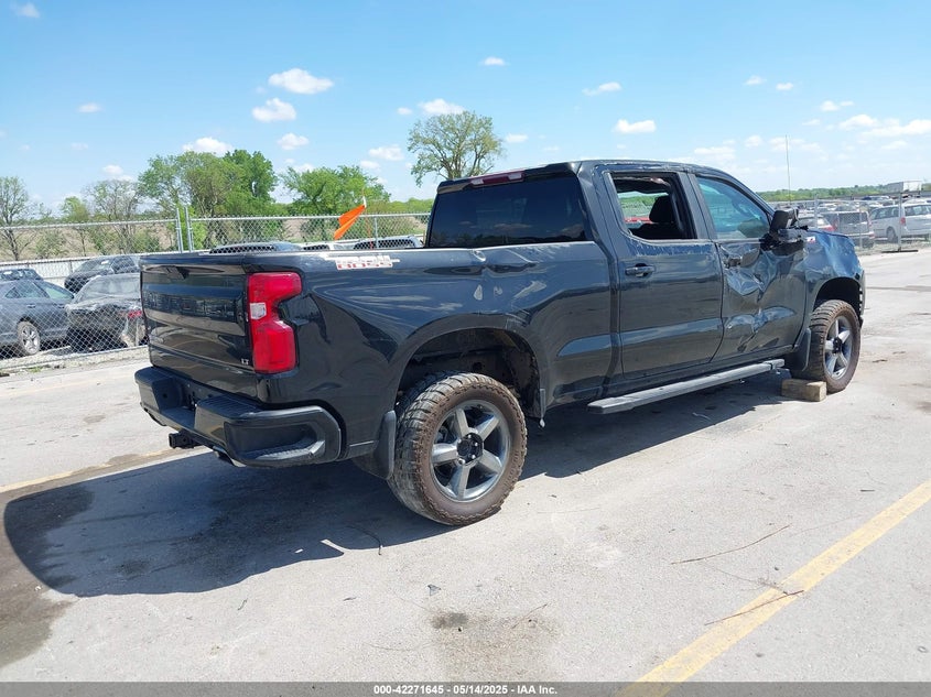 2022 Chevrolet Silverado VIN 3GCPYFEL4NG101803 IAAI salvage auction — Front End, Salvage (Iowa), sold $7,200 on 2025-06-10 (photo 4)
