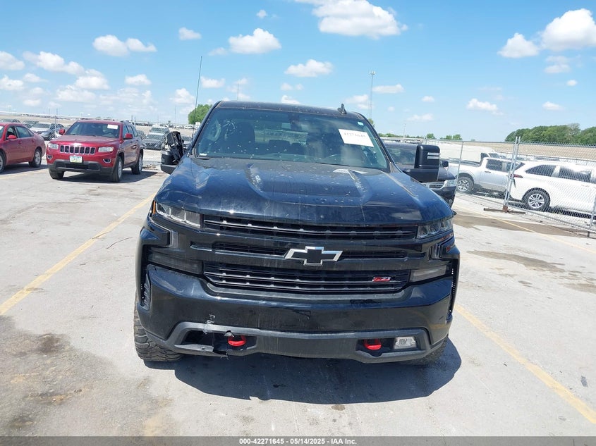 2022 Chevrolet Silverado VIN 3GCPYFEL4NG101803 IAAI salvage auction — Front End, Salvage (Iowa), sold $7,200 on 2025-06-10 (photo 6)