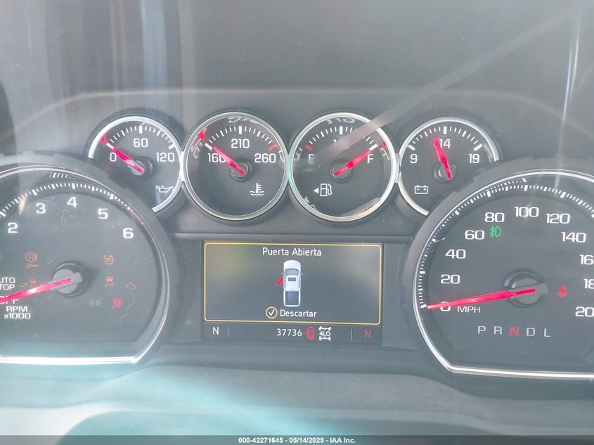 2022 Chevrolet Silverado VIN 3GCPYFEL4NG101803 IAAI salvage auction — Front End, Salvage (Iowa), sold $7,200 on 2025-06-10 (photo 7)