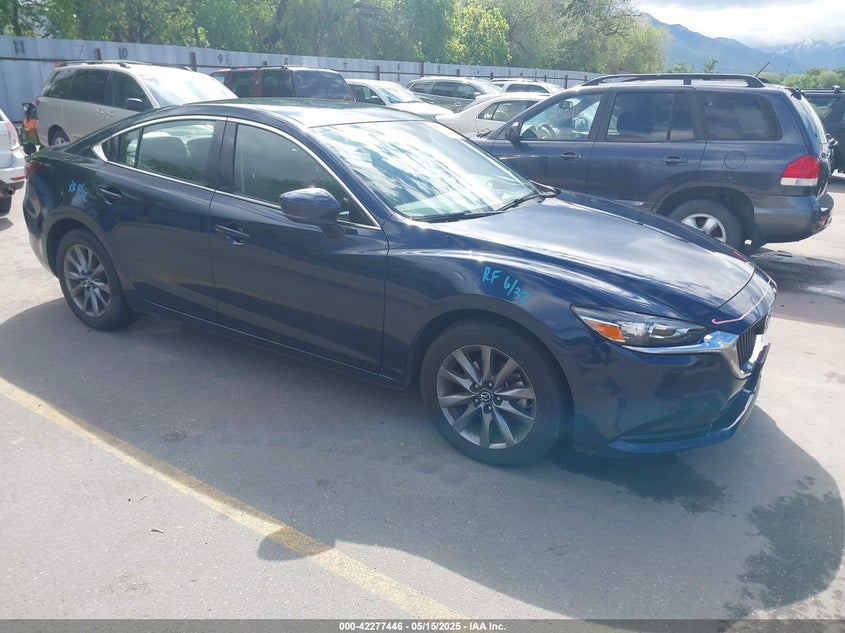 2018 Mazda Mazda6 VIN JM1GL1UM2J1332302 IAAI salvage auction — SIDE, Salvage Title, sold $2,850 on 2026-07-09 (photo 1)