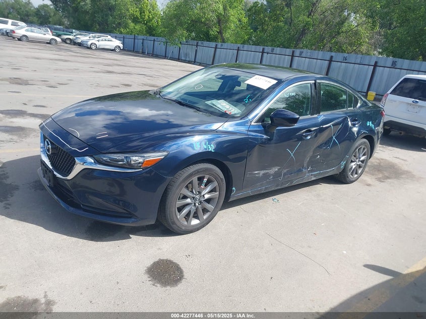 2018 Mazda Mazda6 VIN JM1GL1UM2J1332302 IAAI salvage auction — SIDE, Salvage Title, sold $2,850 on 2026-07-09 (photo 2)