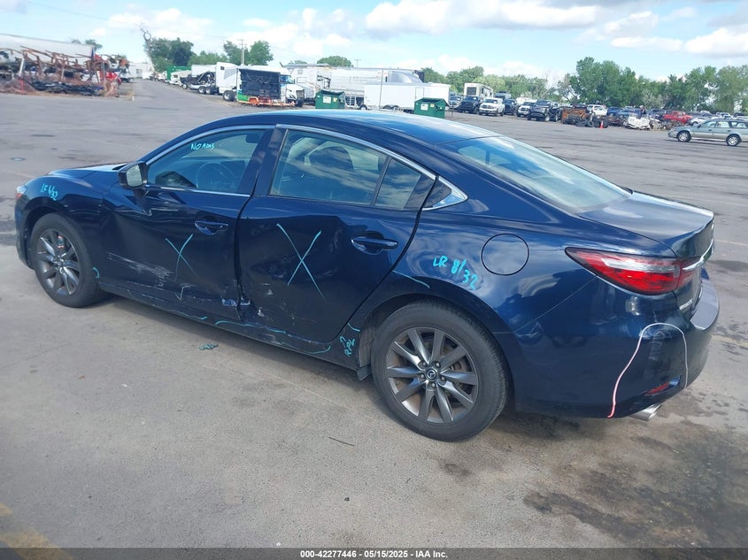 2018 Mazda Mazda6 VIN JM1GL1UM2J1332302 IAAI salvage auction — SIDE, Salvage Title, sold $2,850 on 2026-07-09 (photo 3)