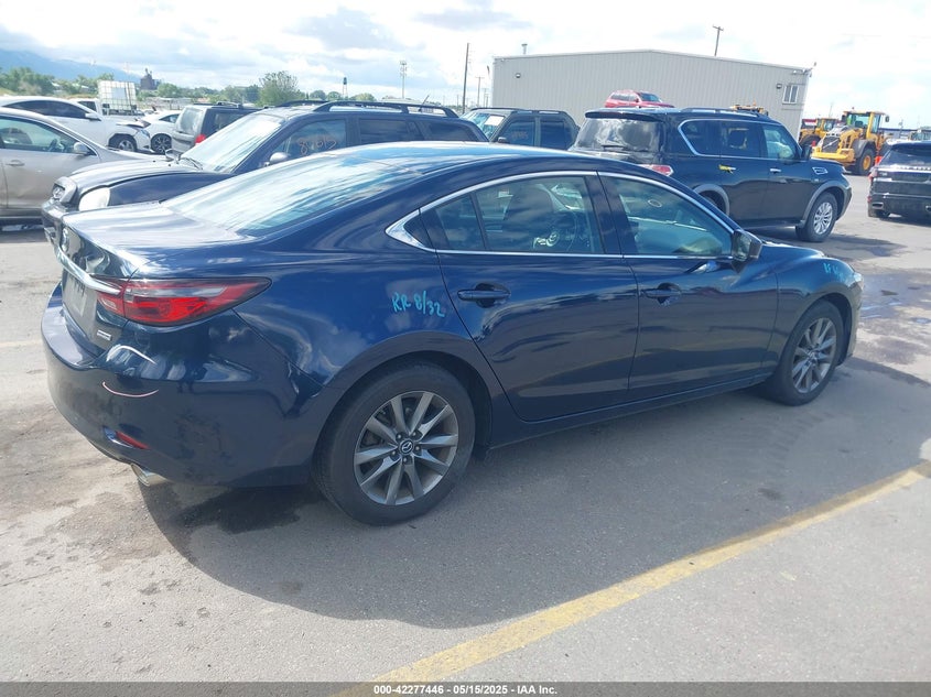 2018 Mazda Mazda6 VIN JM1GL1UM2J1332302 IAAI salvage auction — SIDE, Salvage Title, sold $2,850 on 2026-07-09 (photo 4)