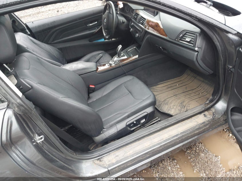 2014 BMW 428i VIN WBA3N5C57EF715667 IAAI salvage auction — FRONT END, Salvage (Indiana), sold $875 on 2026-07-08 (photo 5)