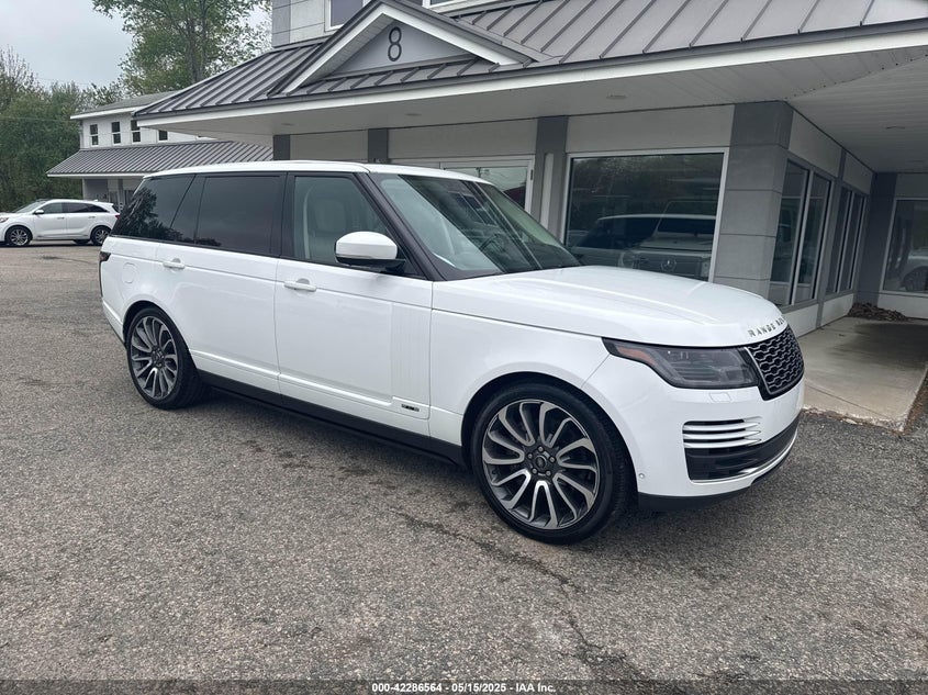 2018 Land Rover Range Rover VIN SALGS5RE3JA380542 IAAI salvage auction — Engine Damage, Clear (New Jersey), sold $20,800 on 2025-06-04 (photo 1)