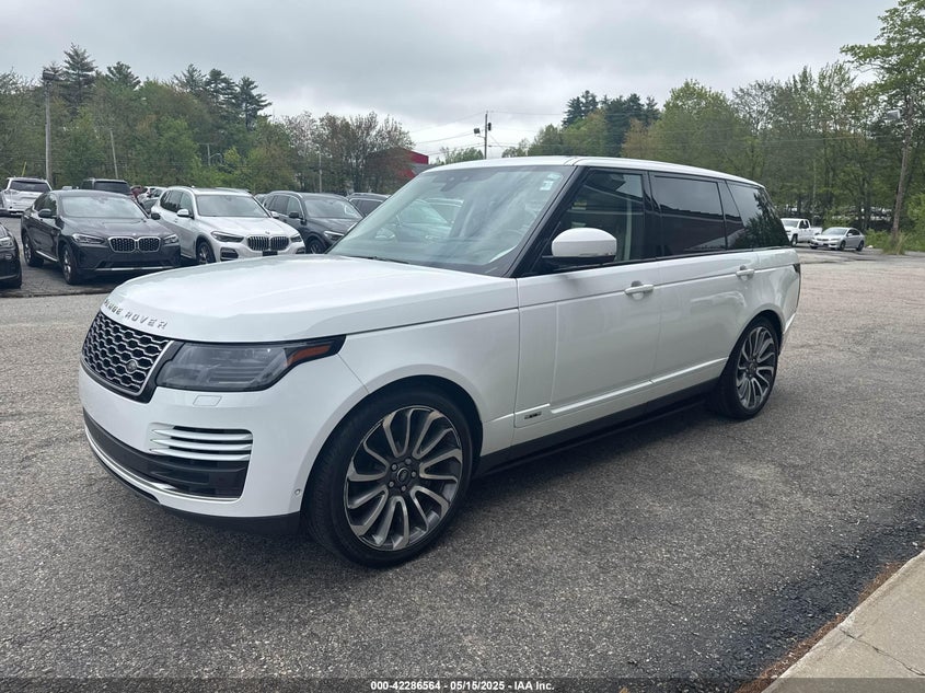 2018 Land Rover Range Rover VIN SALGS5RE3JA380542 IAAI salvage auction — Engine Damage, Clear (New Jersey), sold $20,800 on 2025-06-04 (photo 2)