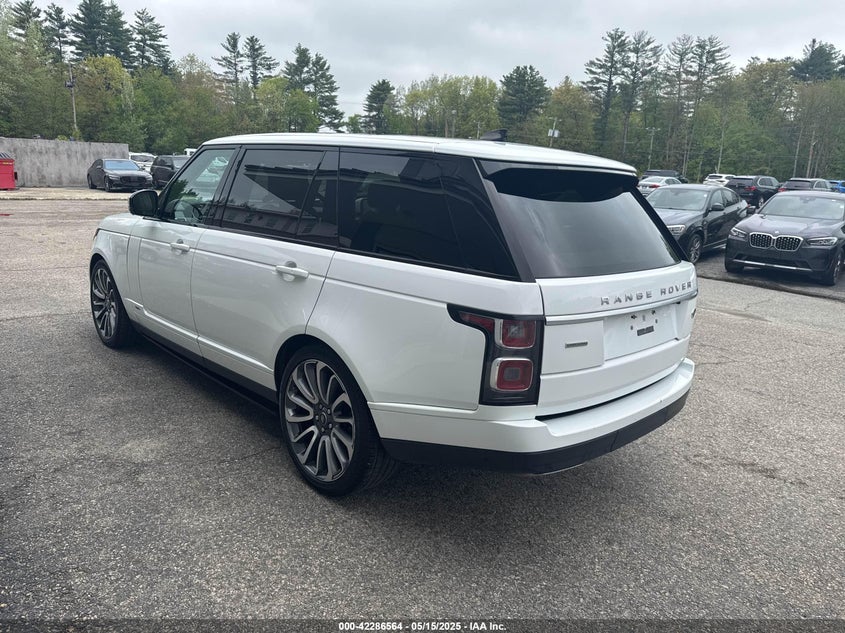 2018 Land Rover Range Rover VIN SALGS5RE3JA380542 IAAI salvage auction — Engine Damage, Clear (New Jersey), sold $20,800 on 2025-06-04 (photo 3)