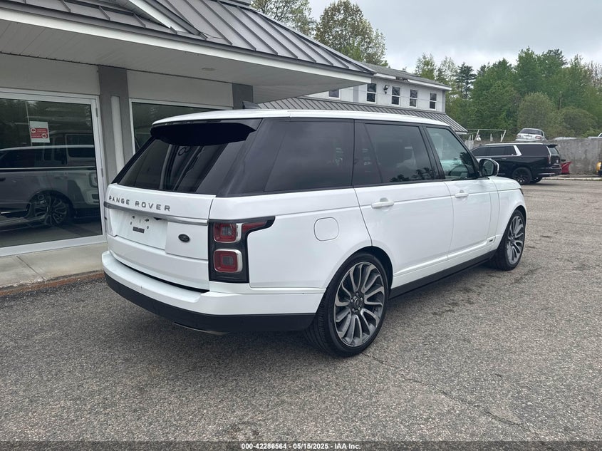 2018 Land Rover Range Rover VIN SALGS5RE3JA380542 IAAI salvage auction — Engine Damage, Clear (New Jersey), sold $20,800 on 2025-06-04 (photo 4)