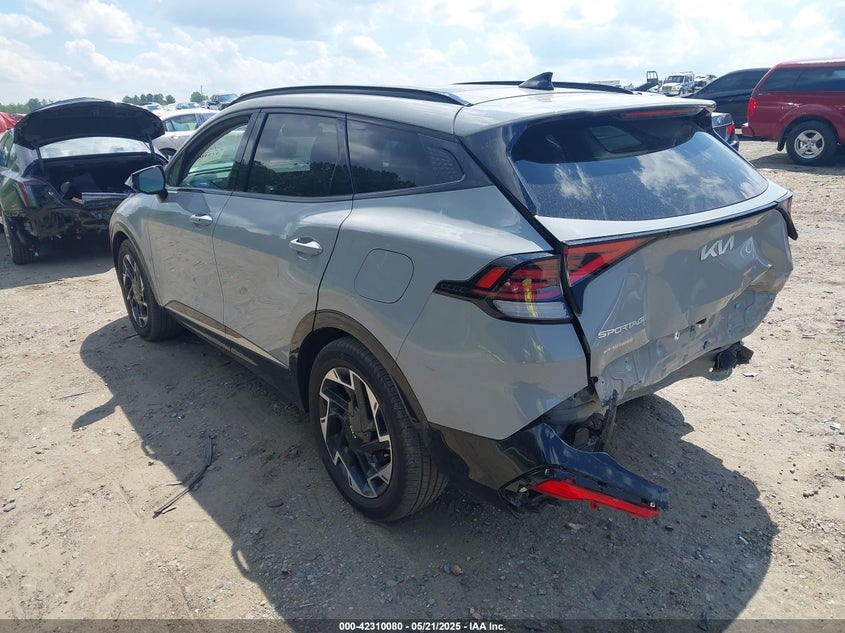 2024 Kia Sportage VIN 5XYK53DF5RG139896 IAAI salvage auction — FRONT END, Other, sold $6,950 on 2026-07-15 (photo 3)
