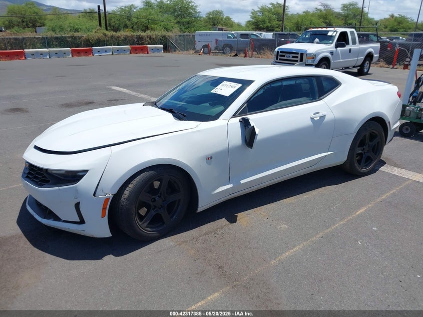 2020 Chevrolet Camaro VIN 1G1FB1RS1L0110065 IAAI salvage auction — FRONT END, Salvage (Hawaii), sold $1,400 on 2026-07-08 (photo 2)