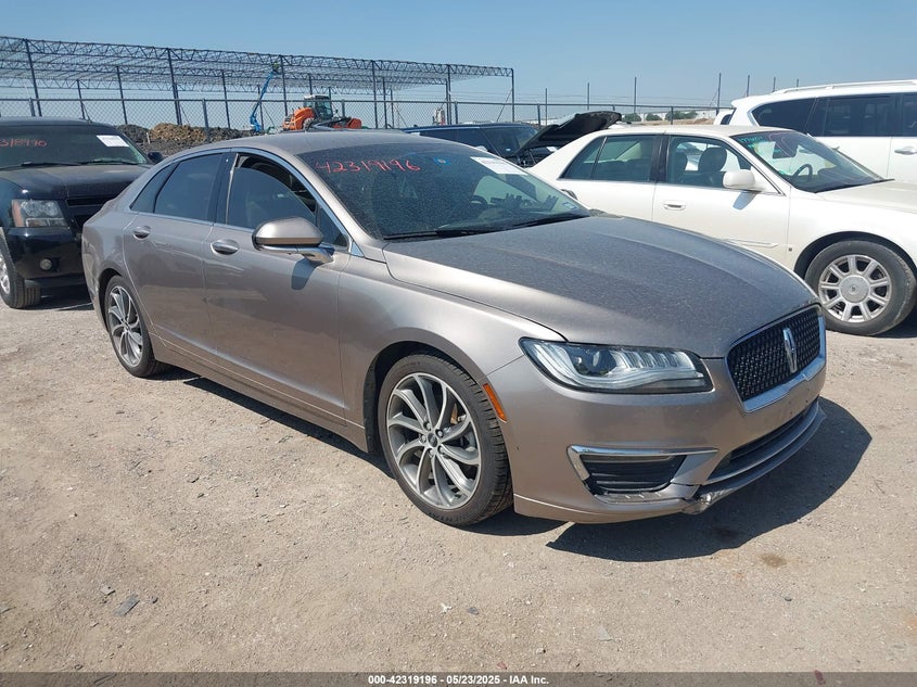 2018 Lincoln Mkz hybrid VIN 3LN6L5KU7JR605287 IAAI salvage auction — HAIL, Salvage Title, sold $3,700 on 2026-07-21 (photo 1)