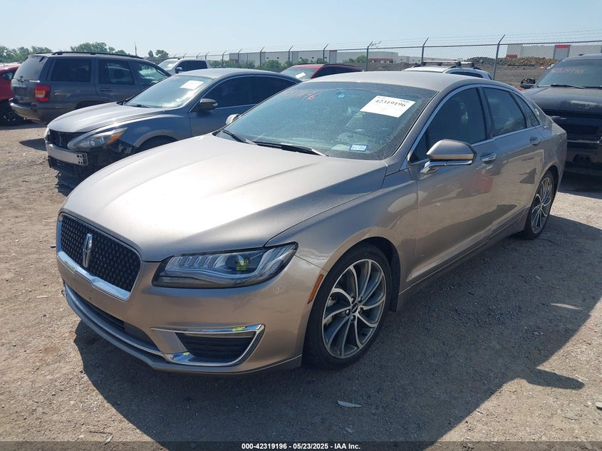 2018 Lincoln Mkz hybrid VIN 3LN6L5KU7JR605287 IAAI salvage auction — HAIL, Salvage Title, sold $3,700 on 2026-07-21 (photo 2)