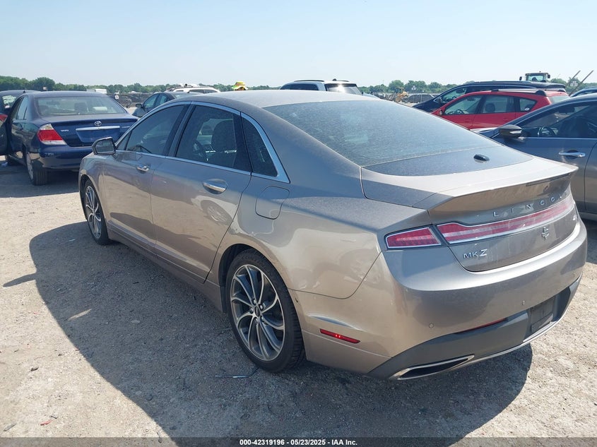 2018 Lincoln Mkz hybrid VIN 3LN6L5KU7JR605287 IAAI salvage auction — HAIL, Salvage Title, sold $3,700 on 2026-07-21 (photo 3)