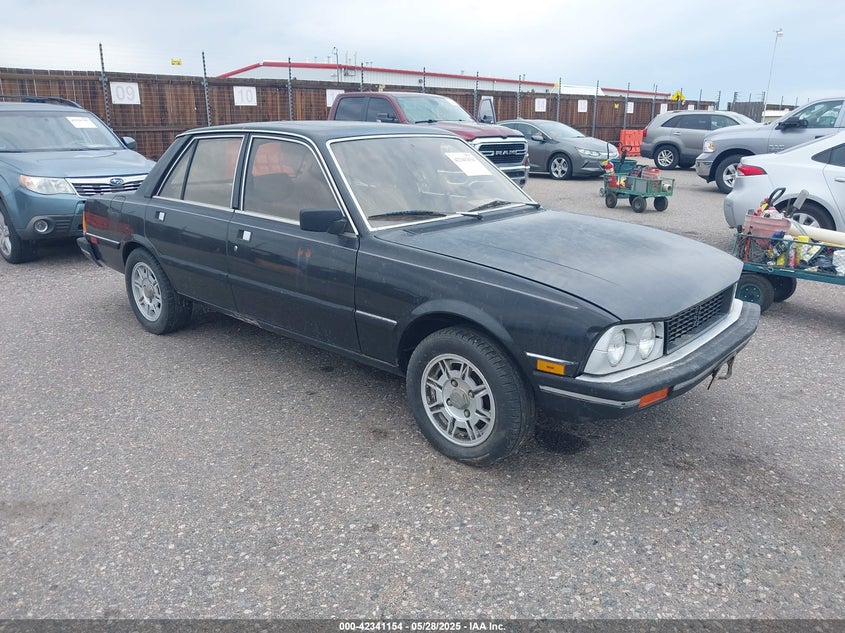 1983 Peugeot 505 VIN VF3BA11F9DS338978 IAAI salvage auction — ELECTRICAL, Bill Of Sale (Colorado), sold $550 on 2026-07-14 (photo 1)