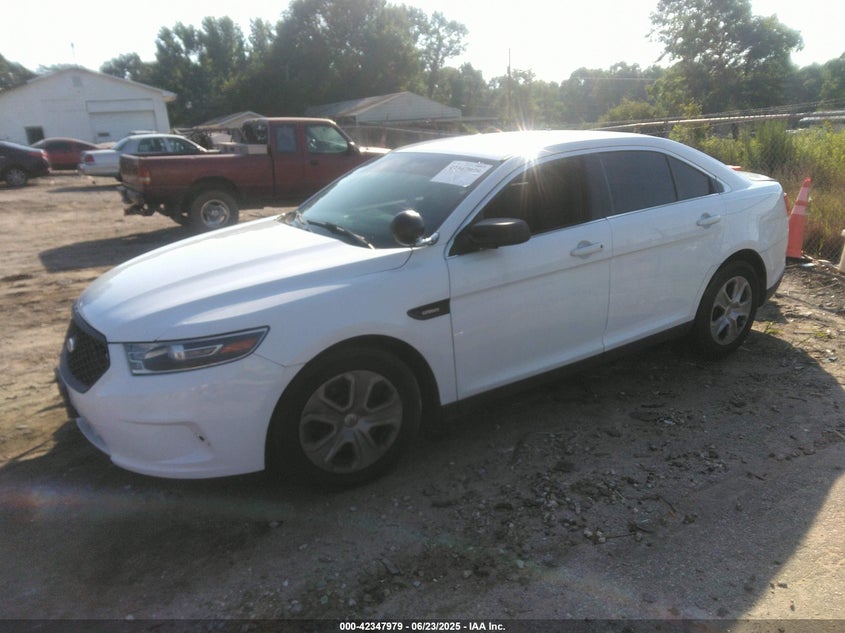 2015 Ford Police interceptor VIN 1FAHP2MK3FG184832 IAAI salvage auction — FRONT & REAR, Salvage Title, sold $575 on 2026-07-07 (photo 2)