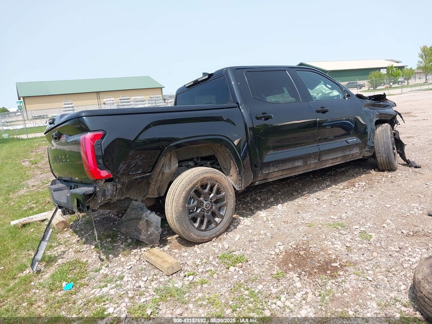 2024 Toyota Tundra VIN 5TFNC5DB1RX043725 IAAI salvage auction — ALL OVER, Regular (South Dakota), sold $8,250 on 2026-07-07 (photo 4)