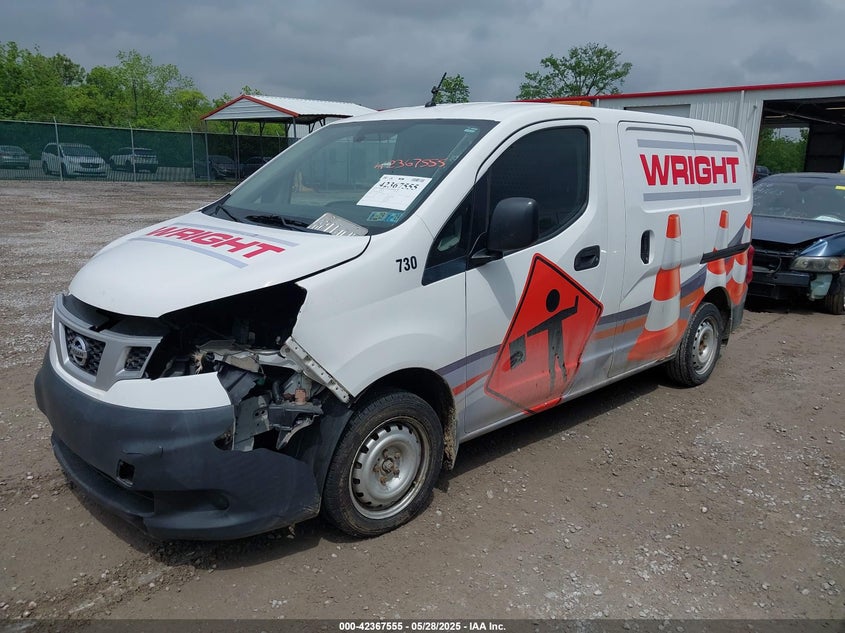 2018 Nissan Nv200 VIN 3N6CM0KN3JK693681 IAAI salvage auction — LEFT FRONT, Clear (Pennsylvania), sold $2,750 on 2026-07-06 (photo 2)