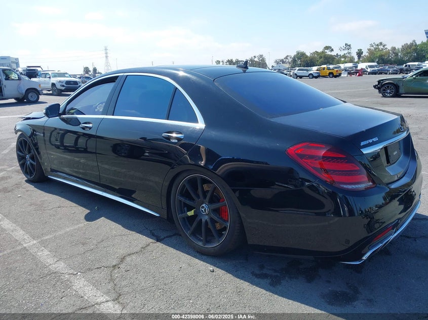 2019 Mercedes-benz Amg s 63 VIN WDDUG8JB9KA467108 IAAI salvage auction — FRONT END, Salvage (California), sold $14,500 on 2026-07-23 (photo 3)