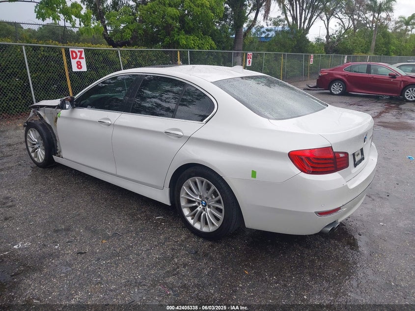 2016 BMW 528i VIN WBA5A5C51GG351571 IAAI salvage auction — FRONT END, Salvage Title, sold $4,500 on 2026-07-27 (photo 3)