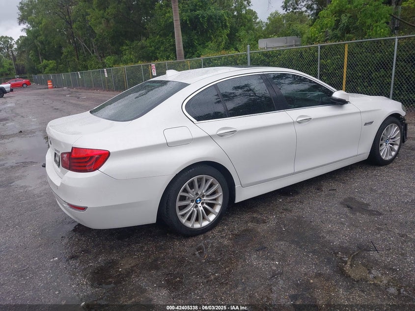 2016 BMW 528i VIN WBA5A5C51GG351571 IAAI salvage auction — FRONT END, Salvage Title, sold $4,500 on 2026-07-27 (photo 4)