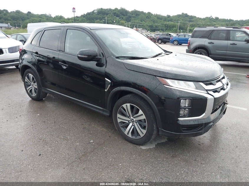 2024 Mitsubishi Outlander sport VIN JA4ARUAU2RU011083 IAAI salvage auction — LEFT FRONT, Salvage (Missouri), sold $6,500 on 2026-08-30 (photo 1)