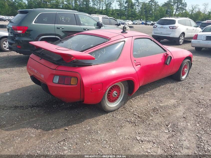 1983 Porsche 928 VIN WP0JB0920DS861806 IAAI salvage auction — FRONT END, Bill Of Sale (New York), sold $2,350 on 2026-08-11 (photo 4)