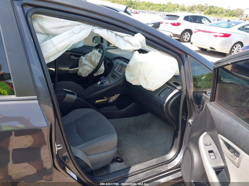 2013 Toyota Prius VIN JTDKN3DU6D1719651 IAAI salvage auction — FRONT END, Rebuildable (Florida), sold $450 on 2026-07-19 (photo 5)