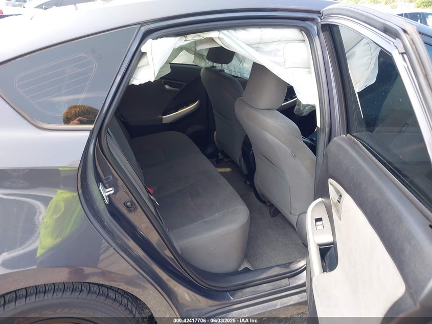 2013 Toyota Prius VIN JTDKN3DU6D1719651 IAAI salvage auction — FRONT END, Rebuildable (Florida), sold $450 on 2026-07-19 (photo 8)