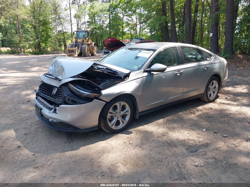 2025 Honda Accord VIN 1HGCY1F20SA004536 IAAI salvage auction — Front End, Salvage (Virginia), sold $8,250 on 2025-08-05 (photo 2)