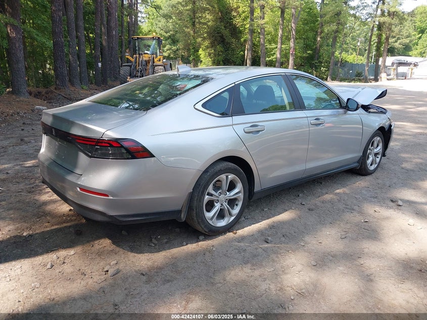 2025 Honda Accord VIN 1HGCY1F20SA004536 IAAI salvage auction — Front End, Salvage (Virginia), sold $8,250 on 2025-08-05 (photo 4)