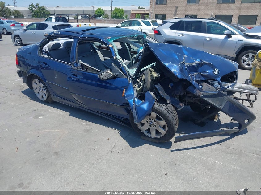 2005 BMW 3 series VIN WBAAZ33435KW77417 IAAI salvage auction — ALL OVER, Non-Repairable (California), sold $150 on 2026-07-20 (photo 1)