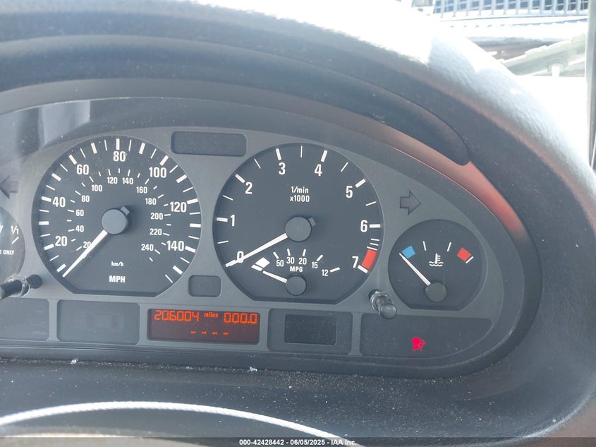 2005 BMW 3 series VIN WBAAZ33435KW77417 IAAI salvage auction — ALL OVER, Non-Repairable (California), sold $150 on 2026-07-20 (photo 7)