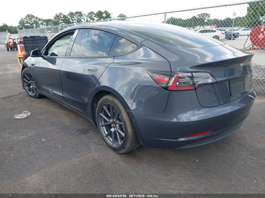 2022 Tesla Model 3 VIN 5YJ3E1EB5NF257856 IAAI salvage auction — FRONT END, Salvage Title, sold $14,450 on 2026-07-15 (photo 3)