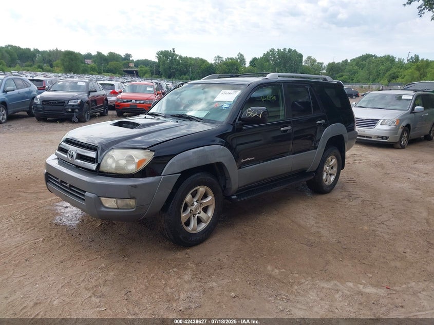 2003 Toyota 4runner VIN JTEZU14R330012511 IAAI salvage auction — FRONT END, Original (Texas), sold $1,825 on 2026-07-15 (photo 2)