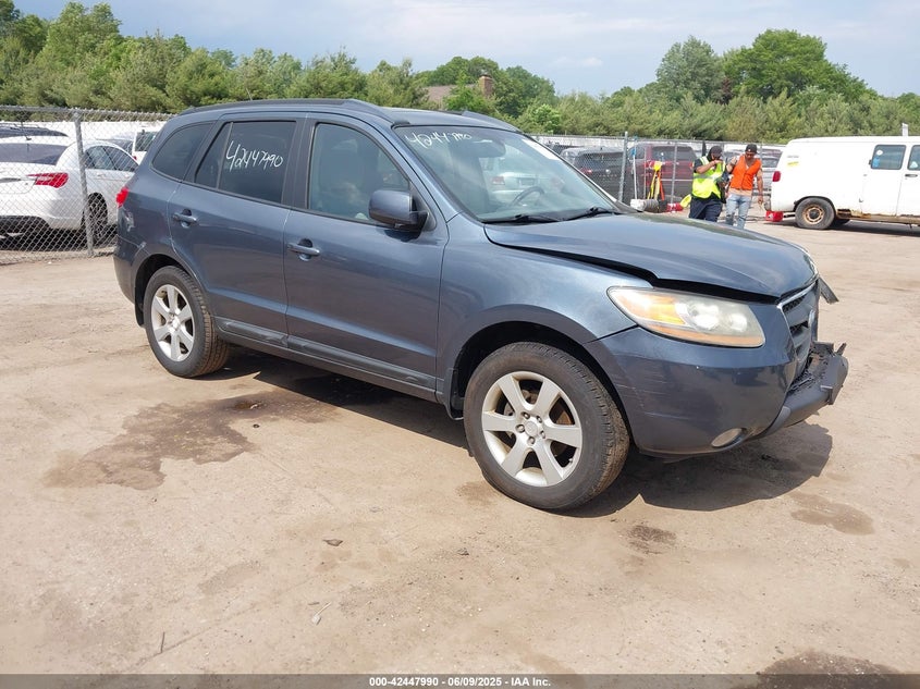 2008 Hyundai Santa fe VIN 5NMSH13E38H133247 IAAI salvage auction — FRONT END, Salvage (Indiana), sold $325 on 2026-07-29 (photo 1)