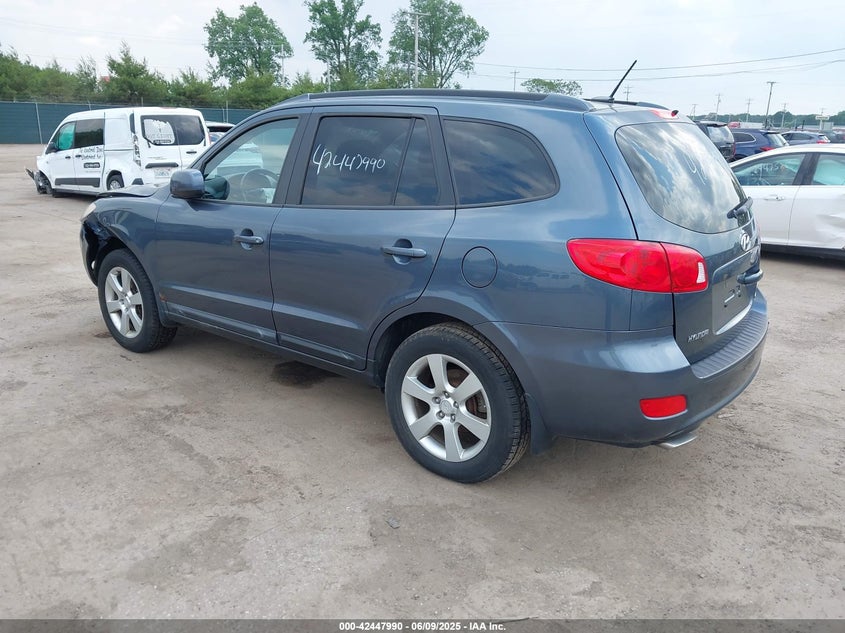 2008 Hyundai Santa fe VIN 5NMSH13E38H133247 IAAI salvage auction — FRONT END, Salvage (Indiana), sold $325 on 2026-07-29 (photo 3)