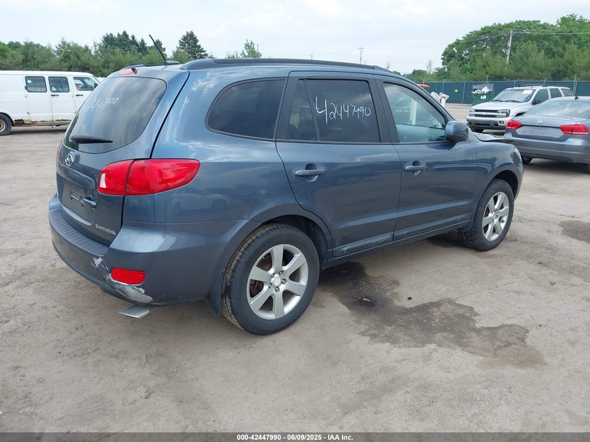 2008 Hyundai Santa fe VIN 5NMSH13E38H133247 IAAI salvage auction — FRONT END, Salvage (Indiana), sold $325 on 2026-07-29 (photo 4)